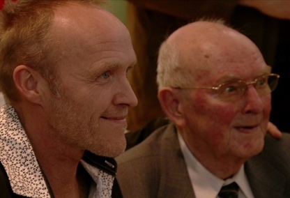 stef bos samen met zijn vader papa