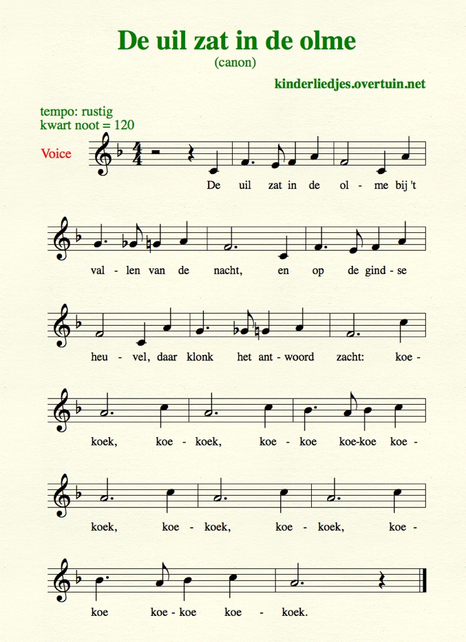 Kinderliedjes met muziek UV / songstekst kinderliedje songtext met tekstdichter, mp3 en midi Kinderliedjes met muziek UV / songstekst kinderliedje songtext met tekstdichter, mp3 en midi
